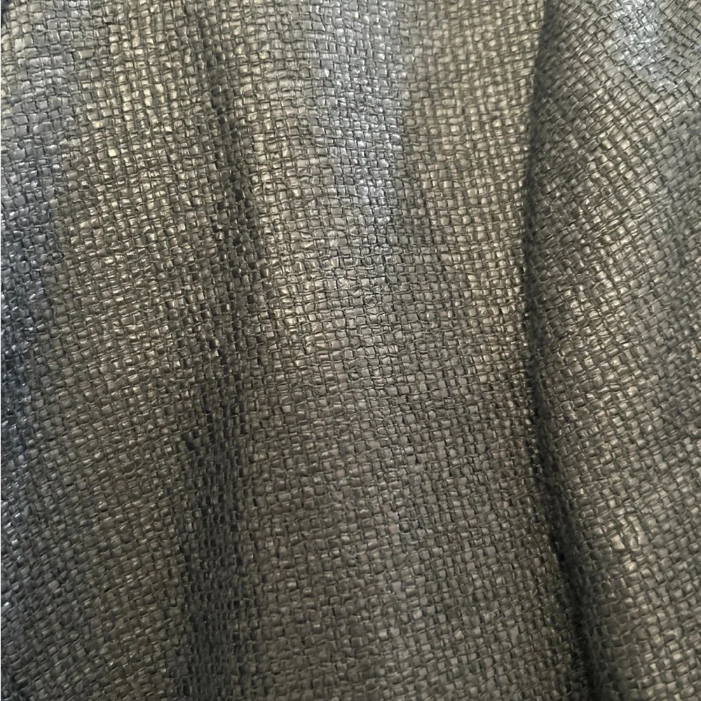 Pauw Amsterdam navy blue linen blend collarless blazer size 5 - Picture 5 of 7